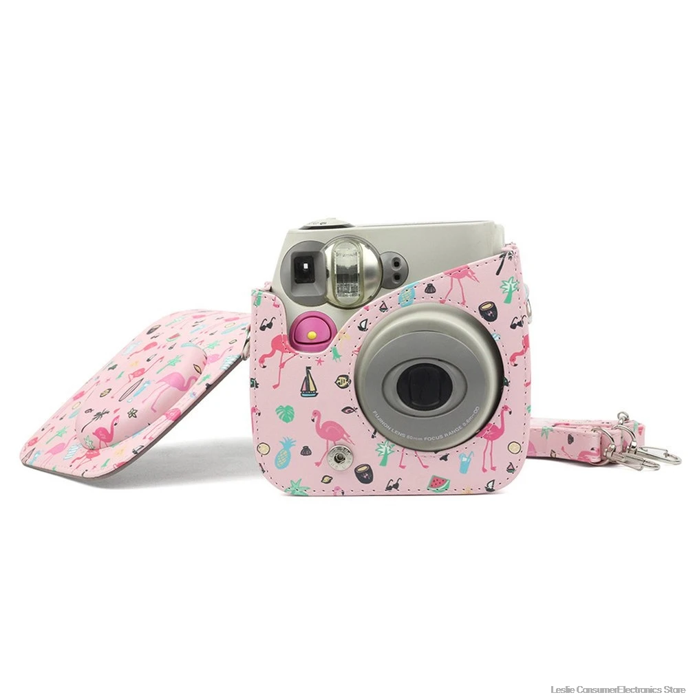 Чехол для камеры, чехол из искусственной кожи для Instax для Fujifilm Instax Mini 7s 7c, мгновенная камера для камеры Polaroid PIC-300