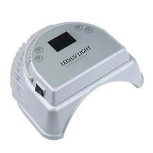 64 Вт без батареи Светодиодная лампа для ногтей высокая мощность Маникюр 64 Вт быстрая отверждение ноги все гель лак 4 таймера SIMINAIL черный белый