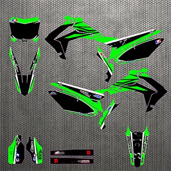 

For Honda CRF250 CRF 2502014 2015 2016 2017 CRF450 CRF 450 2013 2014 2015 2016 Full Stickers DIY Customizable number decals