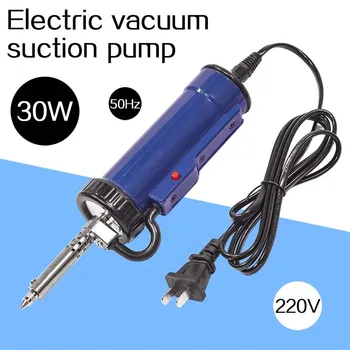 

Solder Sucker 30W 220V 50Hz Electric Vacuum Desoldering Pump Iron Gun Soldering Repair Tool with Nozzle and Drill Rod