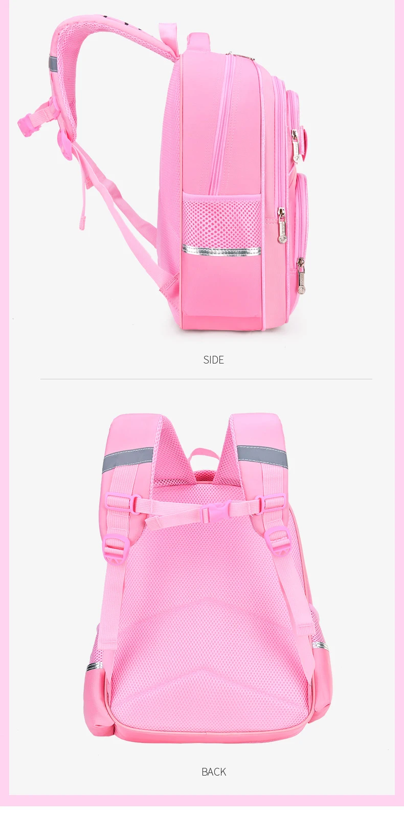 Waterproof Children School Bags Cartoon Cute Princess Backpacks Orthopedic Kids Book Bags for Teenage Girls Schoolbags Mochila