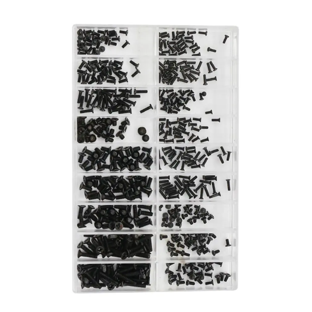 New 500pcs 18 Types Mini Screw Diy Kit Laptop Computer Assemble Repair
