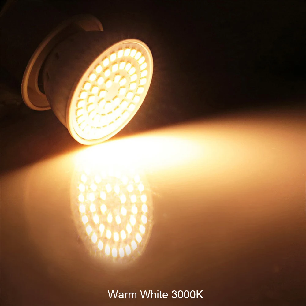 MR16 светодиодный светильник лампы Точечный светильник 3 Вт/5 Вт/7 Вт AC/DC12V-24V AC110V/AC220V теплый белый натуральный белый холодный белый D40 - Испускаемый цвет: Тёплый белый