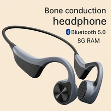 2021 neue Bluetooth Kopfhörer Drahtlose Knochen Leitung Headset AI Control MP3 mit 8G Speicher Für Android Sony Xiaomi Huawei