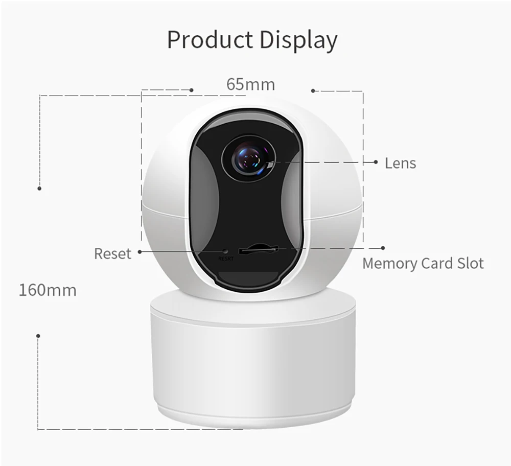 8mp 4K PTZ Wireless Camera Baby Monitor Portable Home Dome ip Camera Pet Monitor WiFi camera smart camera security cctv camera