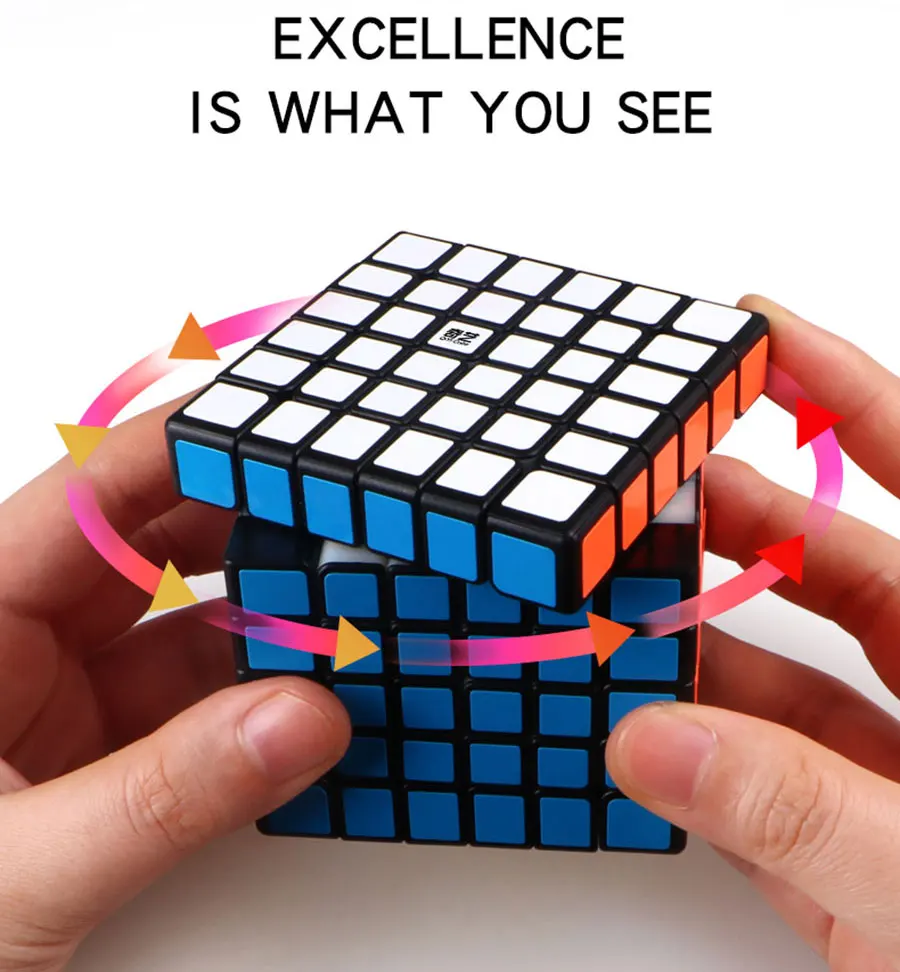 Магический куб puzzl QiYi(XMD) QiFan S 6x6x6 6x6 Профессиональный скоростной кубик Обучающие игрушки twist wisdom Чемпион соревнование куб