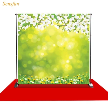 

Sensfun Photographic Background Spring Flowers Daisy Bokeh Photography Backdrop Photocall Photo Studio Photophone Shoot Props