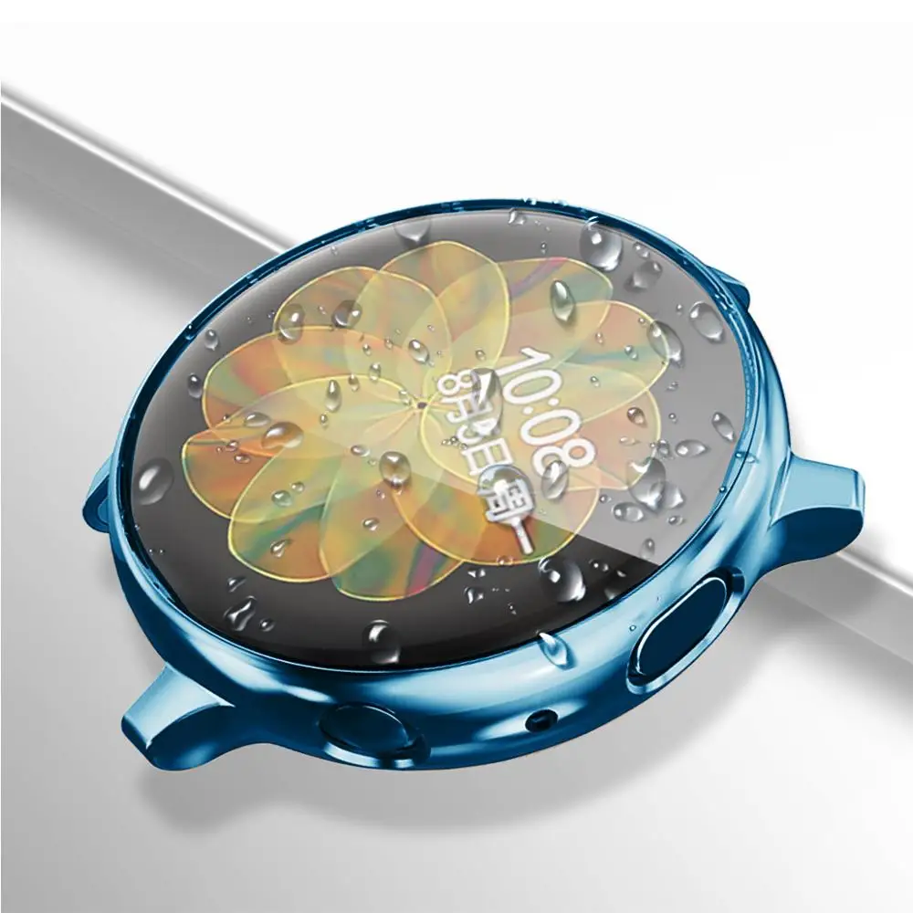Чехол для защиты экрана Samsung Galaxy Watch Active 2 Ультратонкий Мягкий чехол с полной