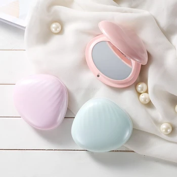 

Makeup Mirror Hand Warmers Charging Treasure Three in One USB Portable Mobile Power for Women Gifts