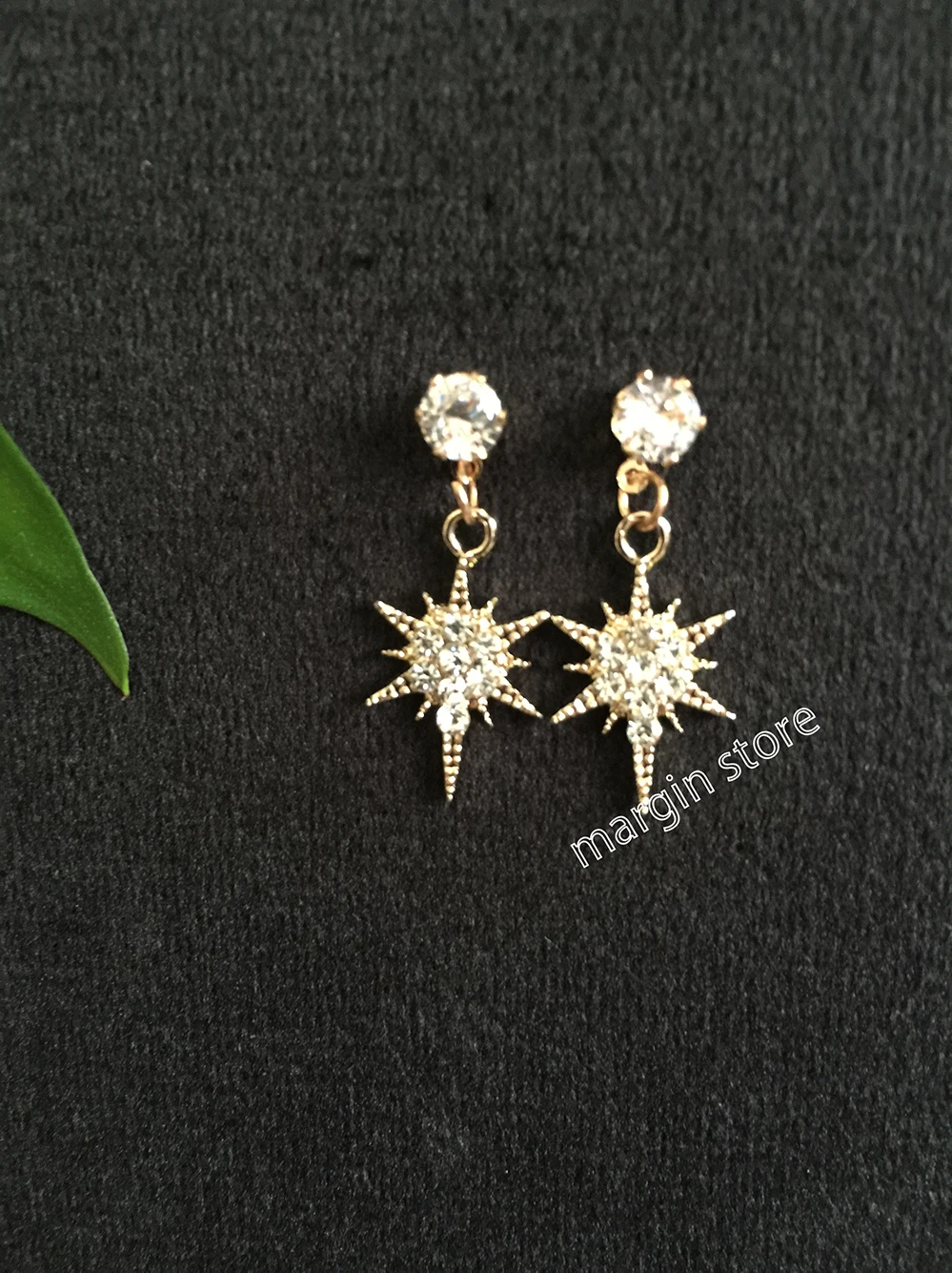 

One-sided Full The Brightest Star Party Earrings Jewelry