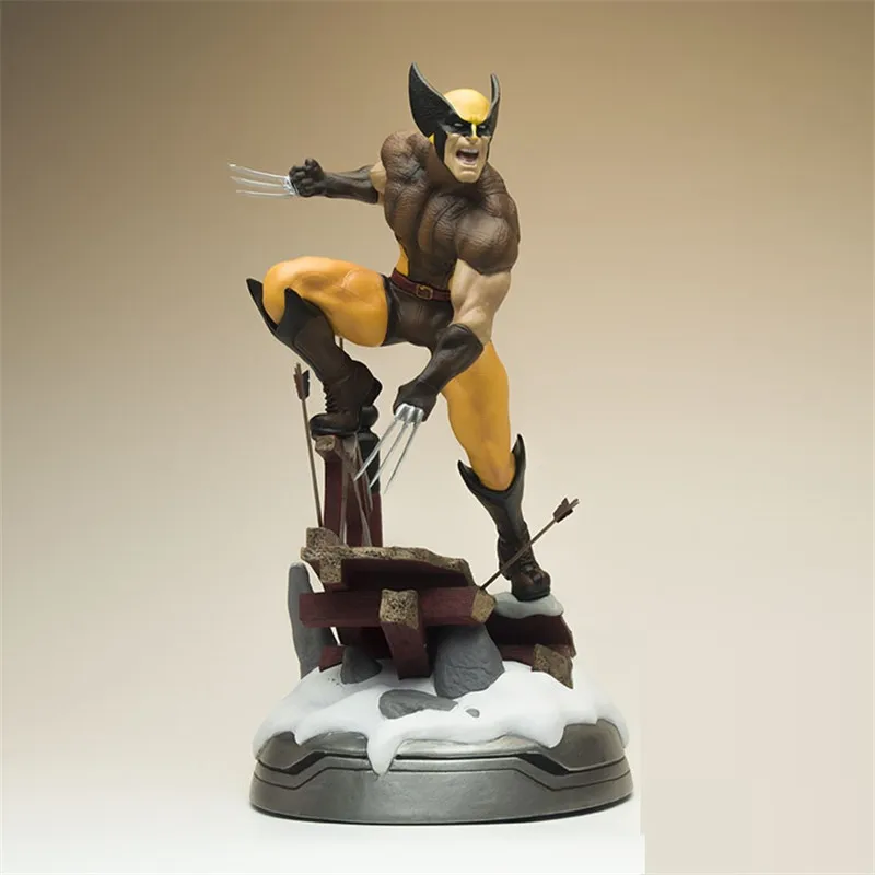 

Wolverine Figure Logan Justice League ARTFX+ X Force Statue X MEN Weapon X Iron Man Action Figure Model Collection Toy X4427