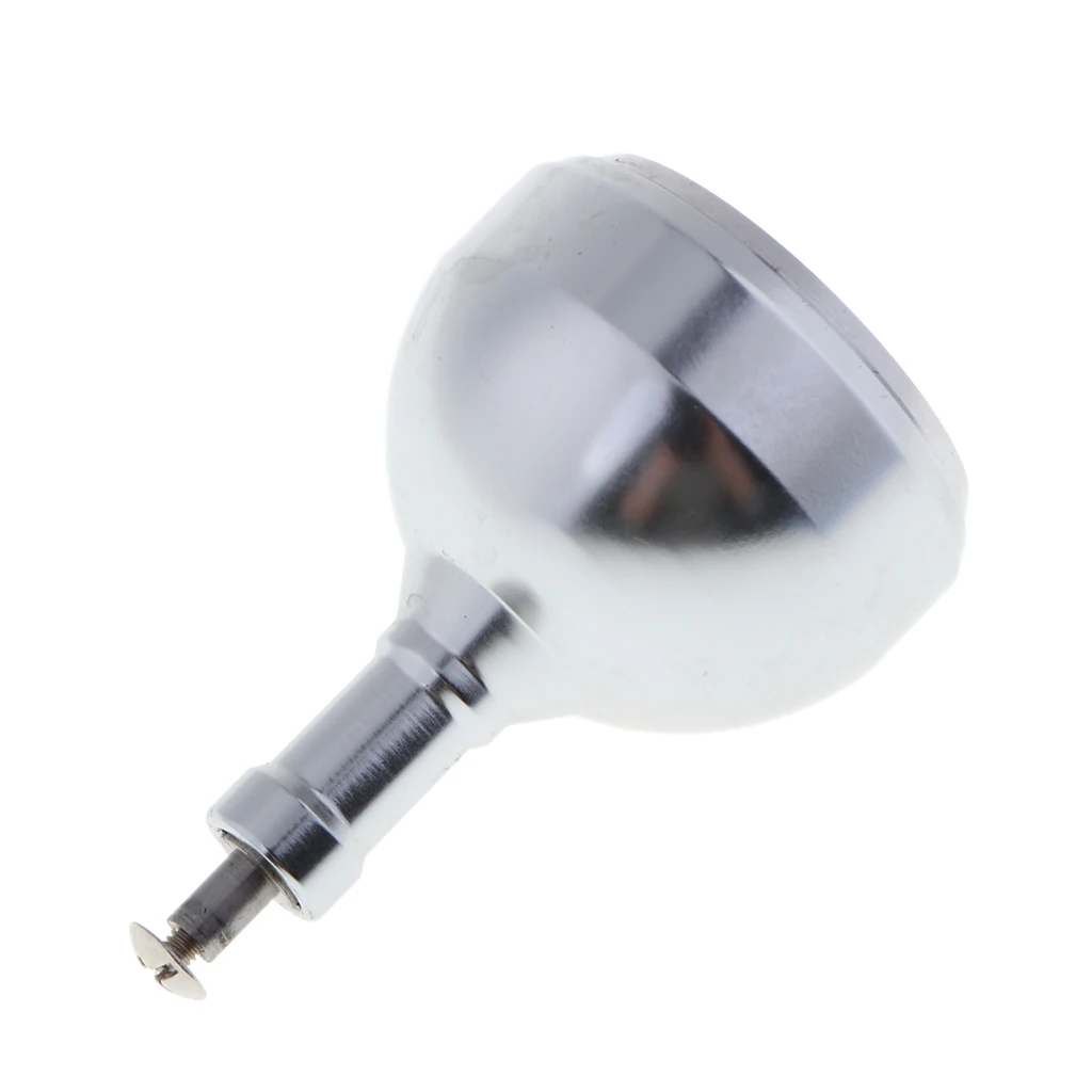Metal Power Knob Handle Grips Part Replacement, Suits for Various Sizes of Fishing Reels Diameter 37mm/45mm