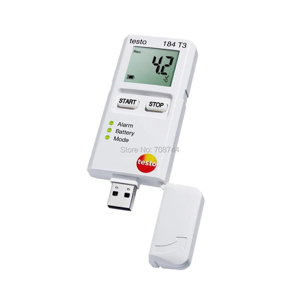 TESTO 184-T3 регистратор данных температуры для транспортного мониторинга 0572 1843(184 T3