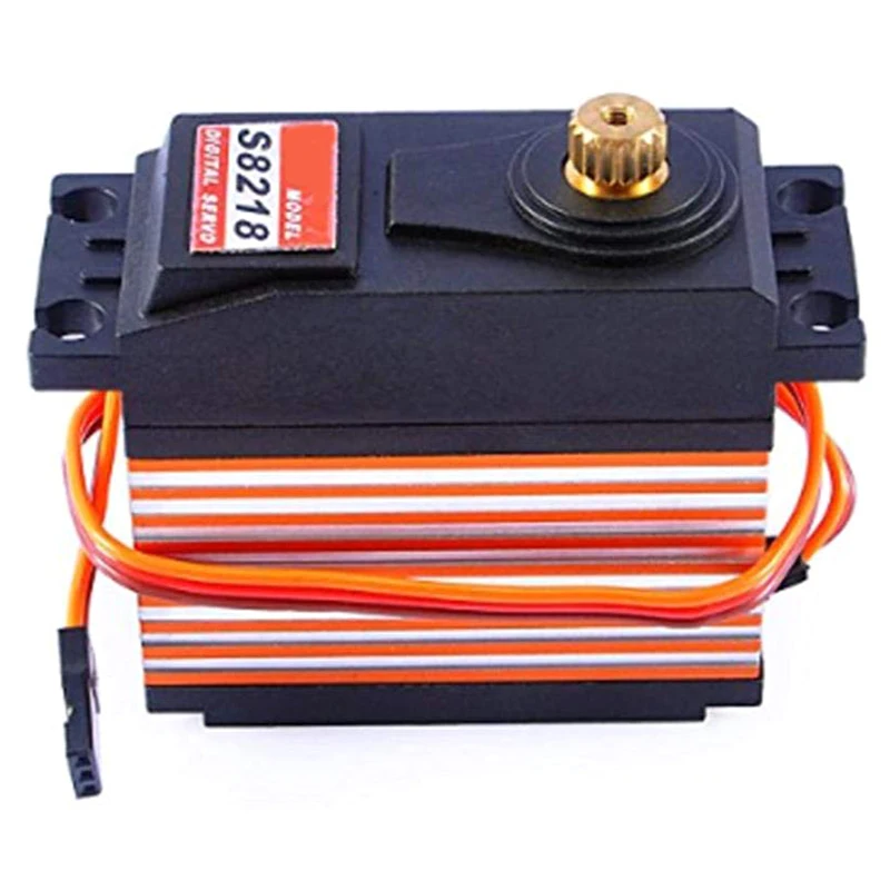 S8218 40 кг металлическая Шестерни цифровой 6 V-7,4 V высокий крутящий момент Hv Servo Для 1/5 Rc автомобиль