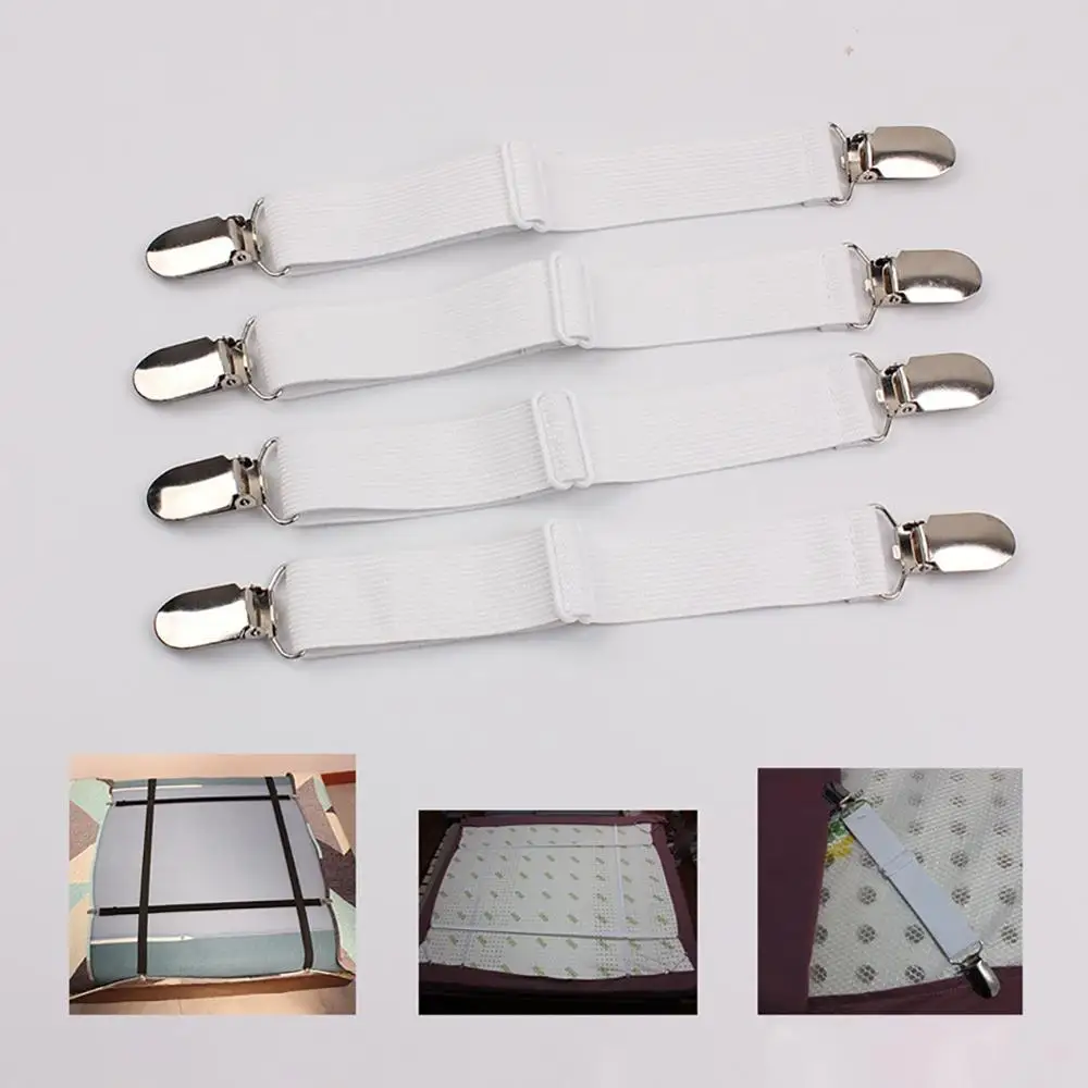 4 шт. эластичные зажимы для подтяжек матраса|Засовы| |