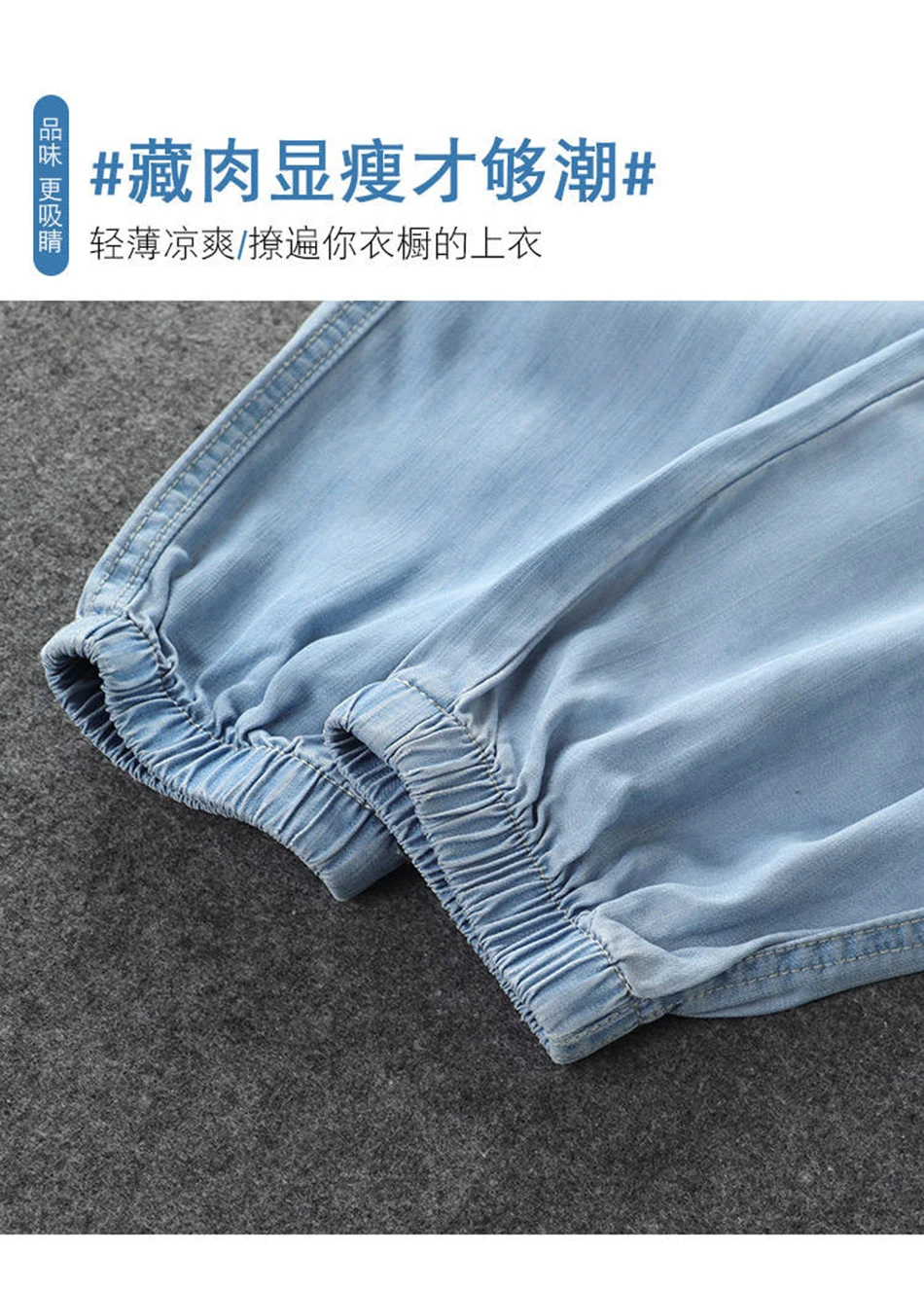 Fashion Casual Style Cotton Pants Leisure BF Harajuku Pants Summer Womens Elastic Waist Solid Basic Retro Loose Pants Trousers