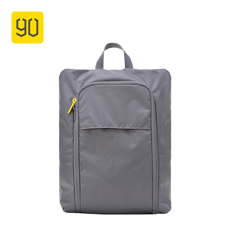 Xiaomi 90FUN многофункциональная сумка для хранения обуви, одежды, водостойкая Пылезащитная складная сумка для путешествий, отдыха для мужчин и женщин - Color: Gray Color