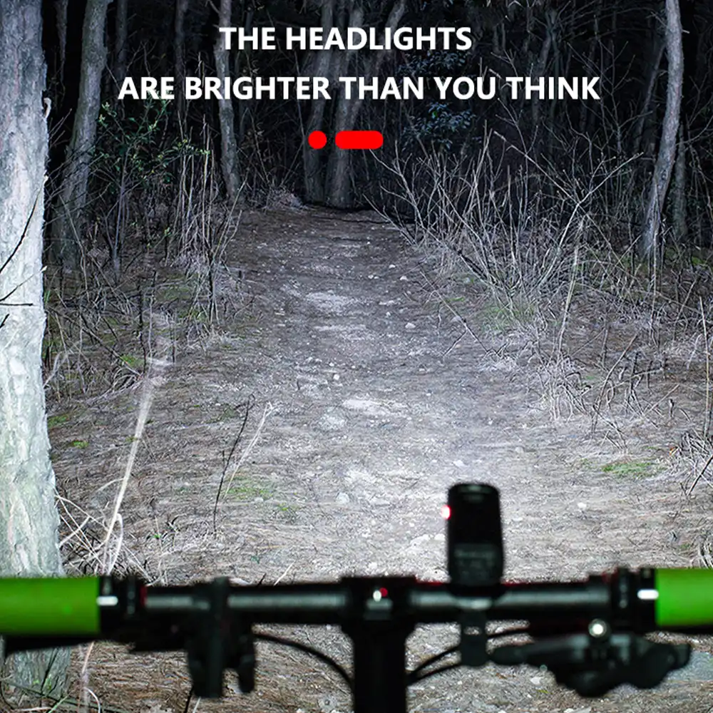 2000LM T6 LED Bicycle Front Light 6 Modes USB Rechargeable MTB Bike Front Lamp