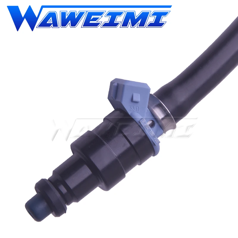 WAWEIMI 4 шт. топливный инжектор OE 0280150708 для FIAT UNO 146A/E 1,3 Turbo т. Е. Хэтчбек 1985-1991