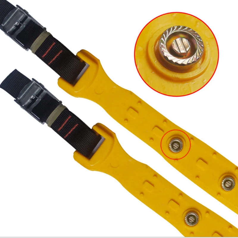 5Pcs/Lot Car Tire Anti-skip Snow Chains TPU Durable Car SUV Winter Safe Driving Belt For Ice Snow Sand Mud Road