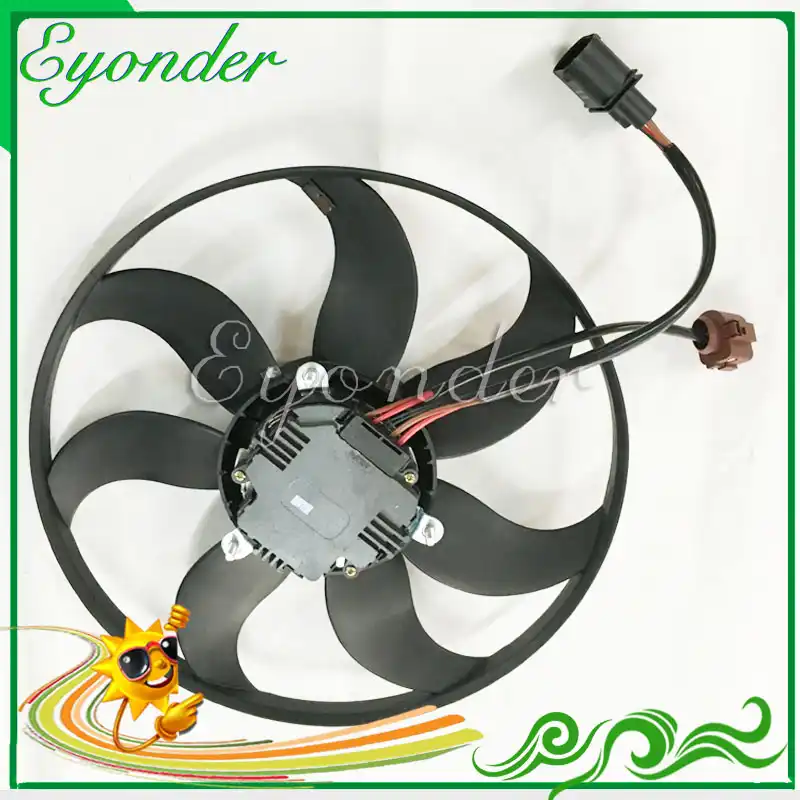 skoda laura radiator fan price
