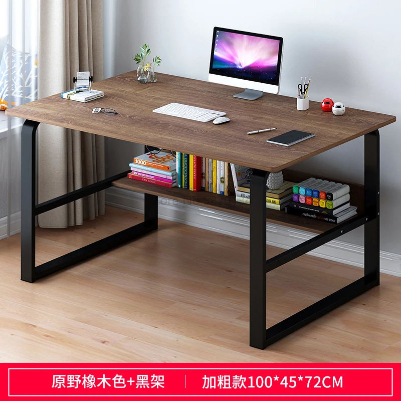 Компьютерный стол настольный простой стол небольшой стол спальня простой современный домашний студенческий кабинет письменный стол - Цвет: Армейский зеленый