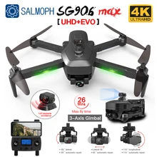 Drone GPS SG906 Pro 2 / SG906 MAX, avec caméra Wifi 4K HD, cardan à 3 axes, sans balais, professionnel, pour éviter les obstacles