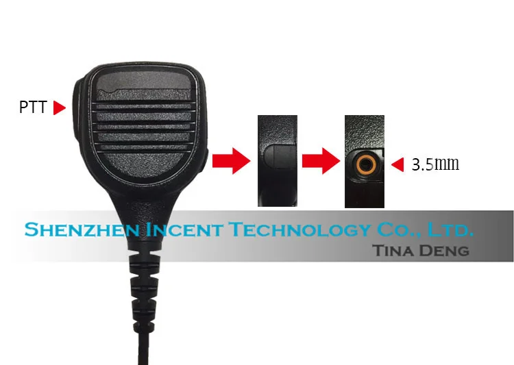 VOIONAIR Мобильный микрофон динамик для EADS TETRA THR9 мобильное радио