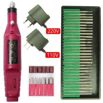 

20000RPM Electric Nail Drill Machine Manicure Set Pedicure Nail File Gel Remover Polishing Tools Strong Nail Drill Equipment Kit