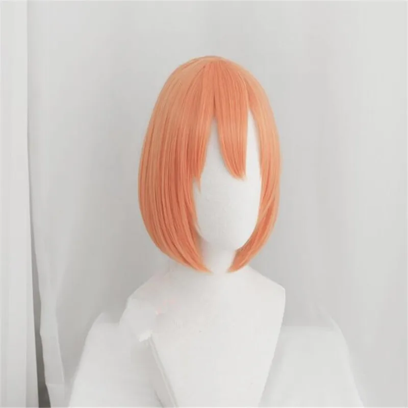 Nakano Yotsuba косплей парик Gotoubun No Hanayome quintestintestuplets Женский оранжевый косплей парик A994