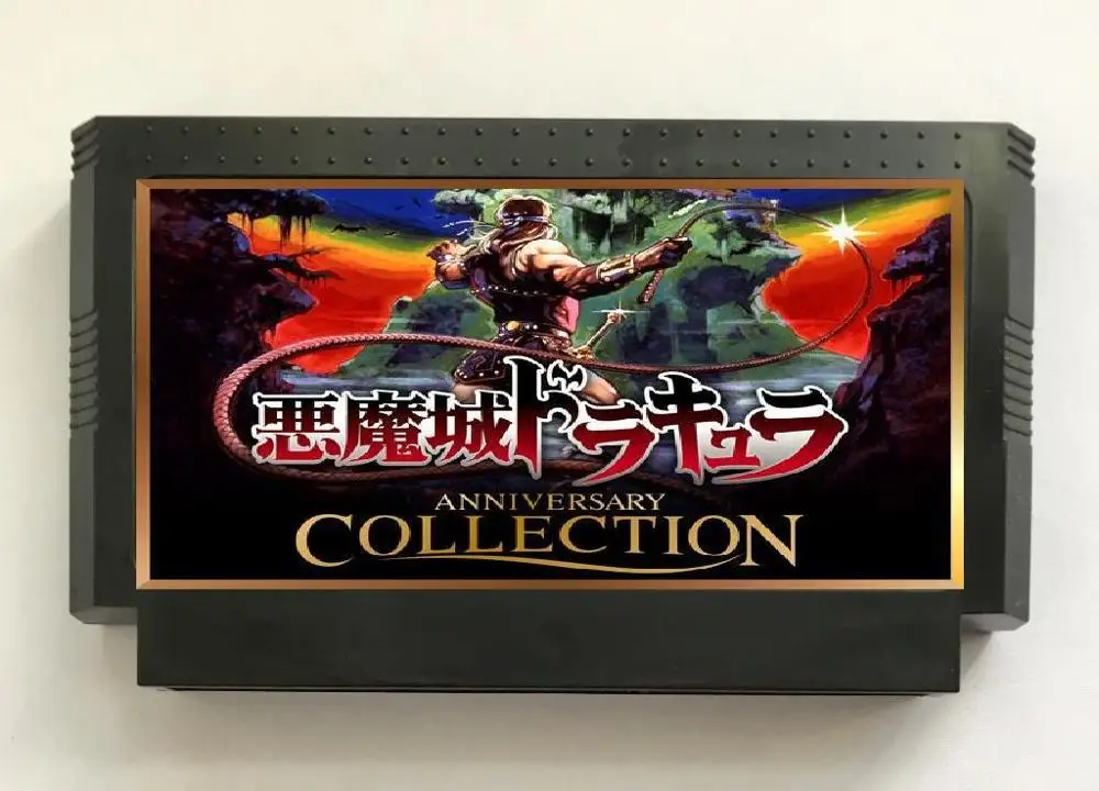 FC60Pins Version Caslevania I, II, III коллекция 47 в 1 игровой Картридж для консоли NES - Цвет: FC60Pins Version