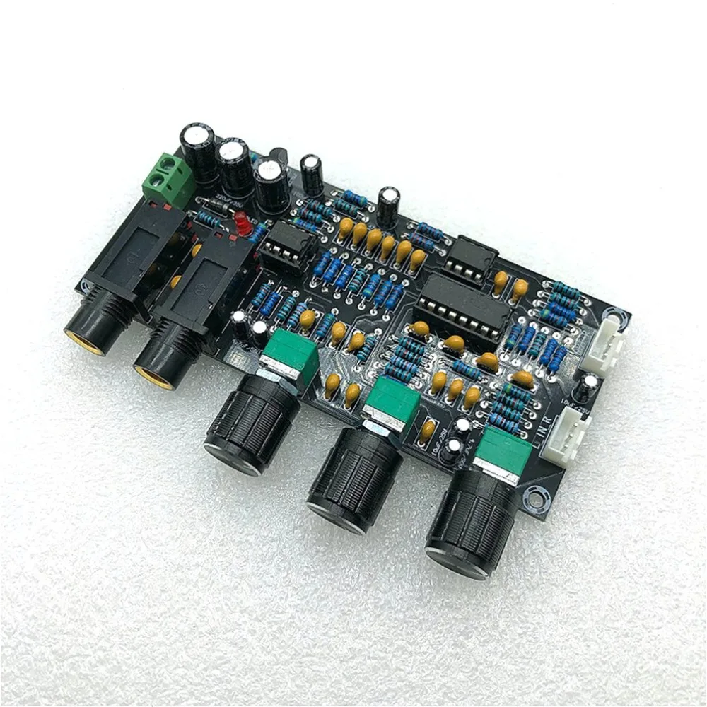 XH-M273 PT2399 цифровые микрофонные усилители доска реверберации караоке реверберации NE5532 Предварительный усилитель тон доска