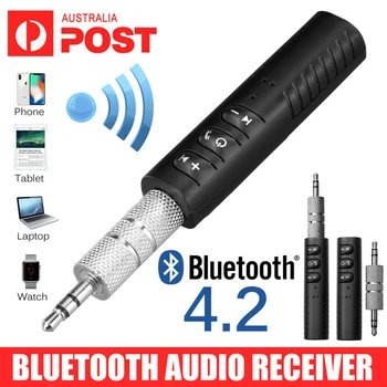 

Wireless Bluetooth 3.5mm AUX Audio Music Receiver Car Kit Audio MP3 Music USB Dongle Adapter for Keyboard FM Headphones Speaker