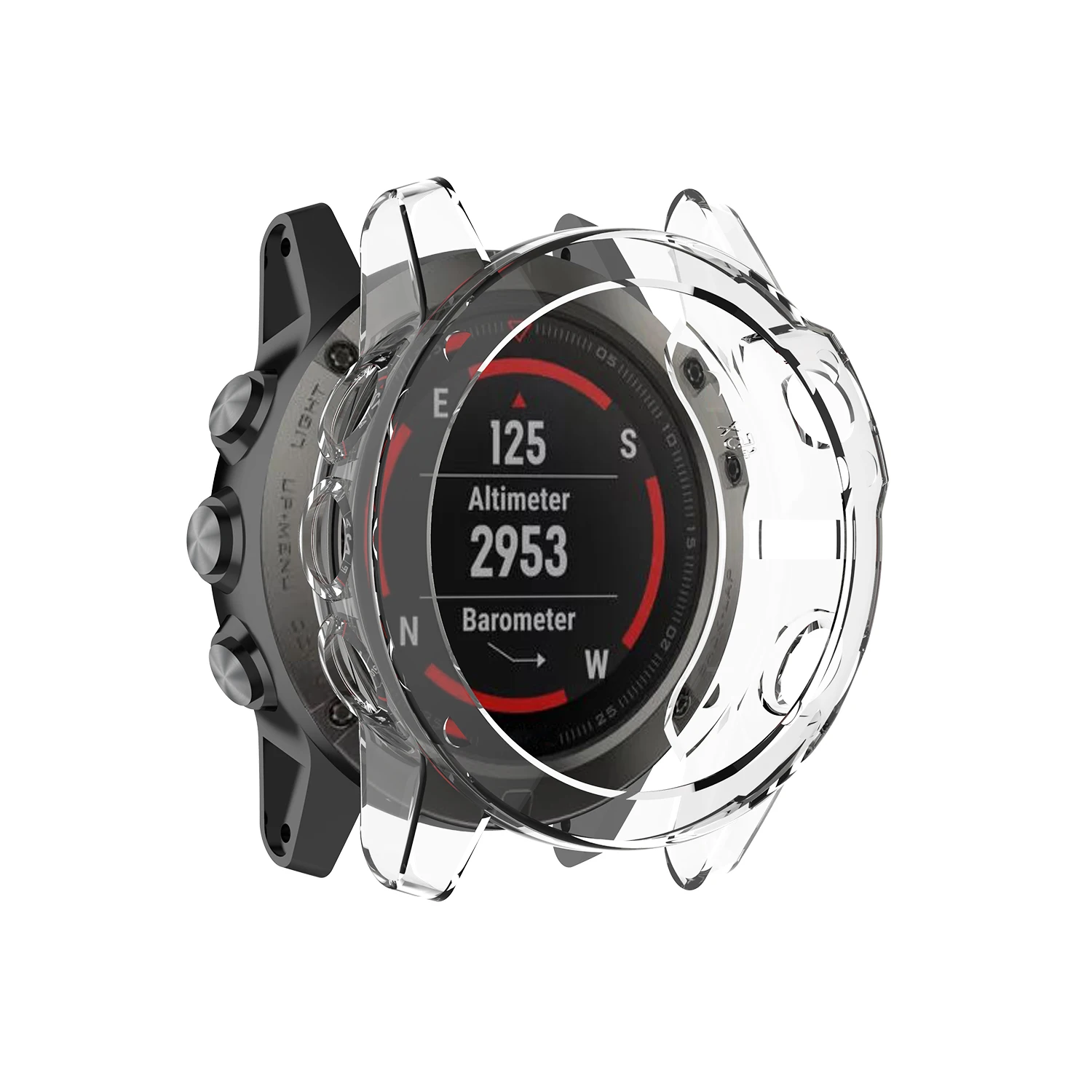 ТПУ защитный чехол для Garmin Fenix5S 5 5X чехол для часов защитная рамка защитная оболочка для Fenix 5S 5 5X аксессуары ремешок