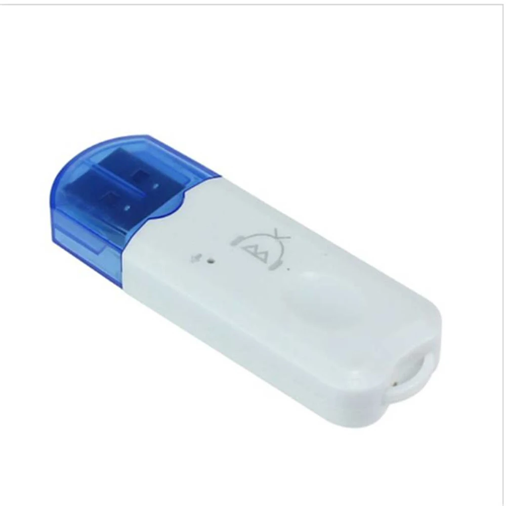 Мини стерео Handsfree беспроводной bluetooth-приемник Автомобильный USB музыкальный аудио приемник адаптер с микрофоном для наушников Dongle динамик