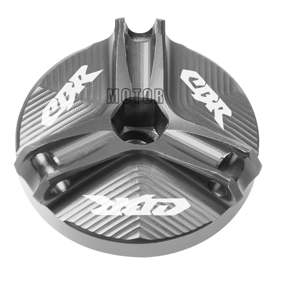 Titanium Для Honda CBR900RR/CBR929RR/CBR954RR/CBR1000F/CBR1000RR/CBR1100XX M20* 2,5 масляный наполнитель для мотоцикла колпачок Заглушка Крышка моторного масла - Цвет: Titanium