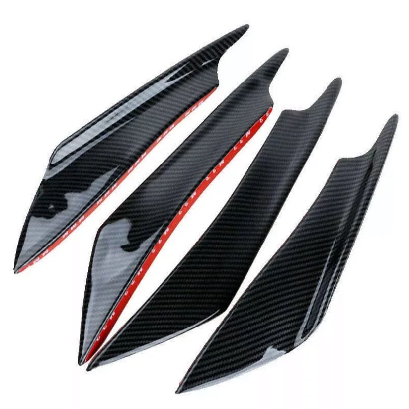 Автомобильный Стайлинг 4 шт. (два размера) автомобильный передний бампер спойлер