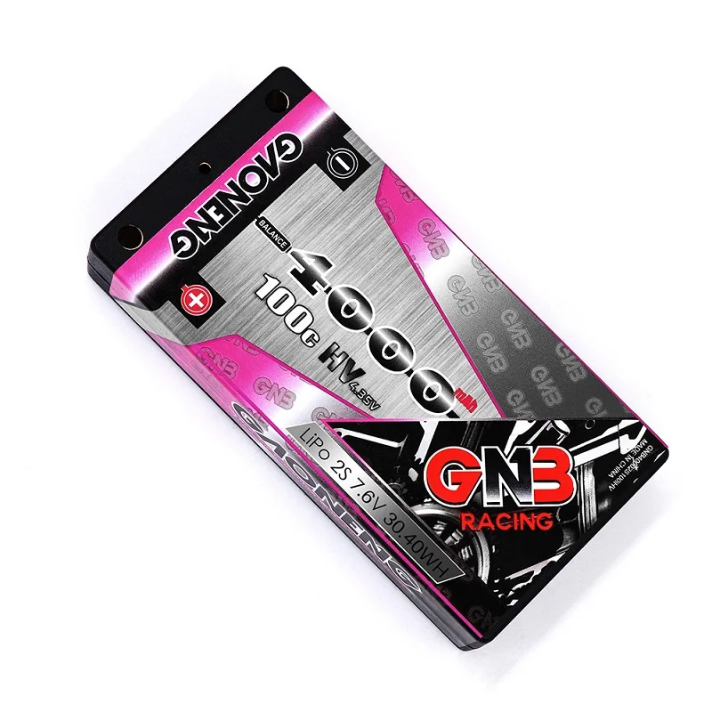 YUKALA 7.6V 4000mAh 2S 100C/200C low profile Hardcase Super SHORTY HV LiPo Battery pack 4.0mm Deans Plug for RC Car RC Boat YUKALA 7.6V 4000mAh 2S 100C/200C low profile Hardcase Super SHORTY HV LiPo Battery pack 4.0mm Deans Plug for RC Car RC Boat