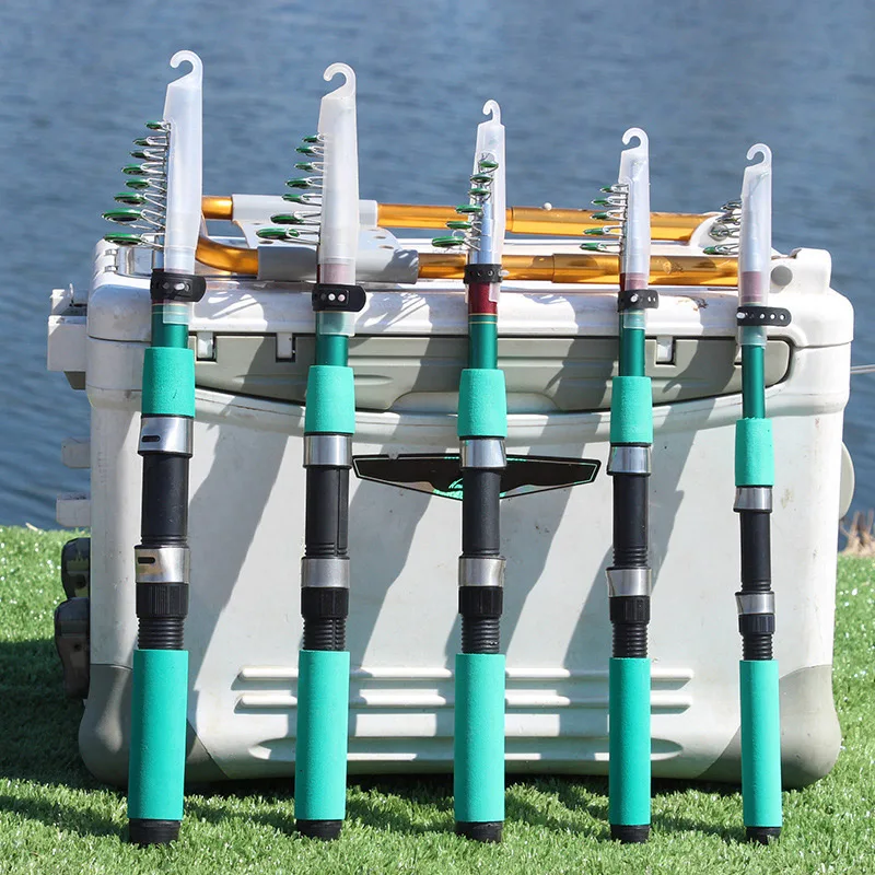 

Fishing Rod Pole Smooth Stainless Steel Guided Ring Anti-slip Handle for Anglers Sea Lake SEC88