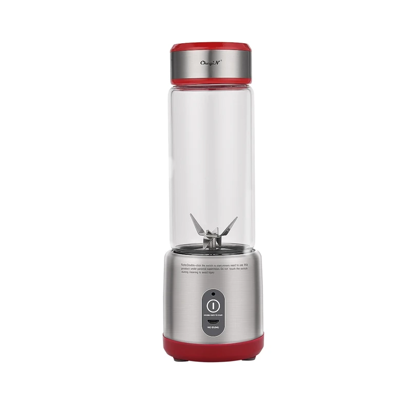Cordless Electric Fruit Juicer Wireless Rechargeable Fruit Vegetable Mixing Blender Home Picnic Camping Juice Smoothies Maker 31