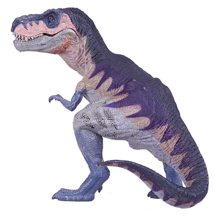 Модель на корточки T-Rex в парк развлечений украшения Пластик динозавр юркского периода мира 2-х летнего детские игрушки дивотных, насыпного груза