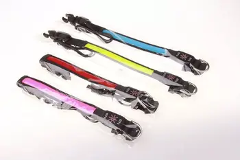 

USB Reflective Leather LED Lattice Light Collar Collar Safety Rechargeable Shine Xmas party Luminous Puppy