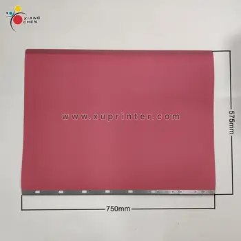 

Red Anti-Marking Jacket for SM74 750*575mm Offset Printing Machine