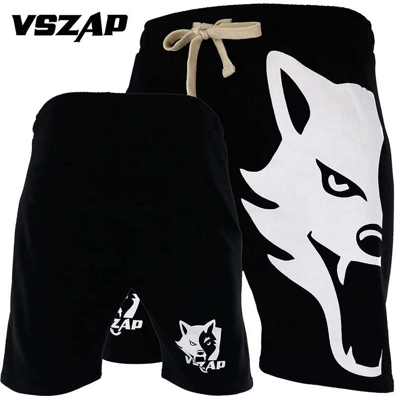 

VSZAP WOLF EYES MMA Shorts Boxing Trunks Motion Jiu-Jitsu Pants Bad Bo Boxe Muay Thai Shorts Kickboxing MMA Training Fightwear