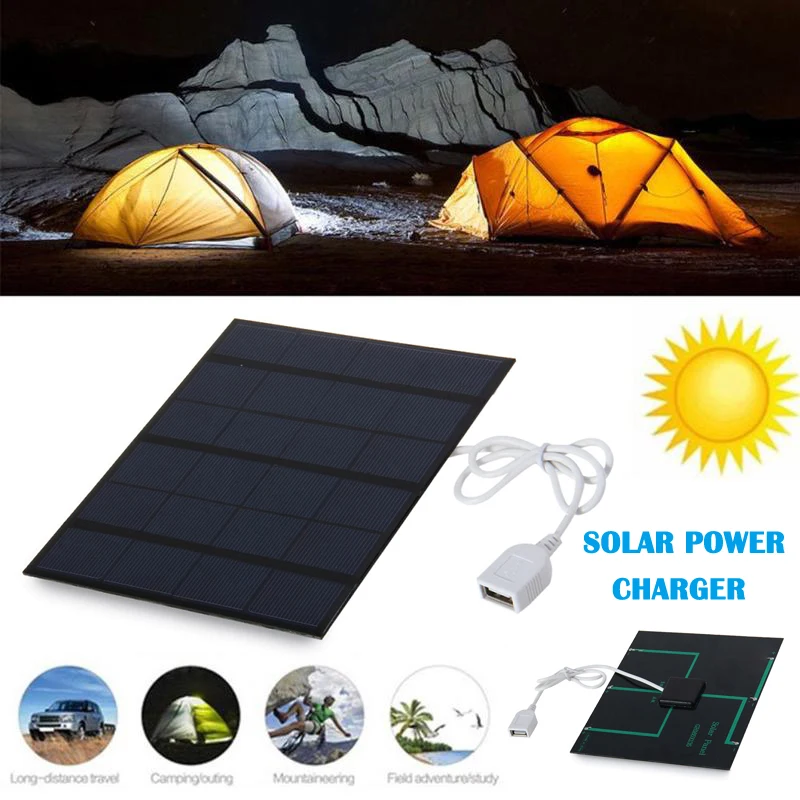 Solar Power Bank Portable Mobile Phone Charger 2