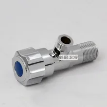 Латунь тройниковый соединитель треугольный клапан водозапорный кран переключатель символов клапан с 3 зубцами в латунном корпусе угловой клапан