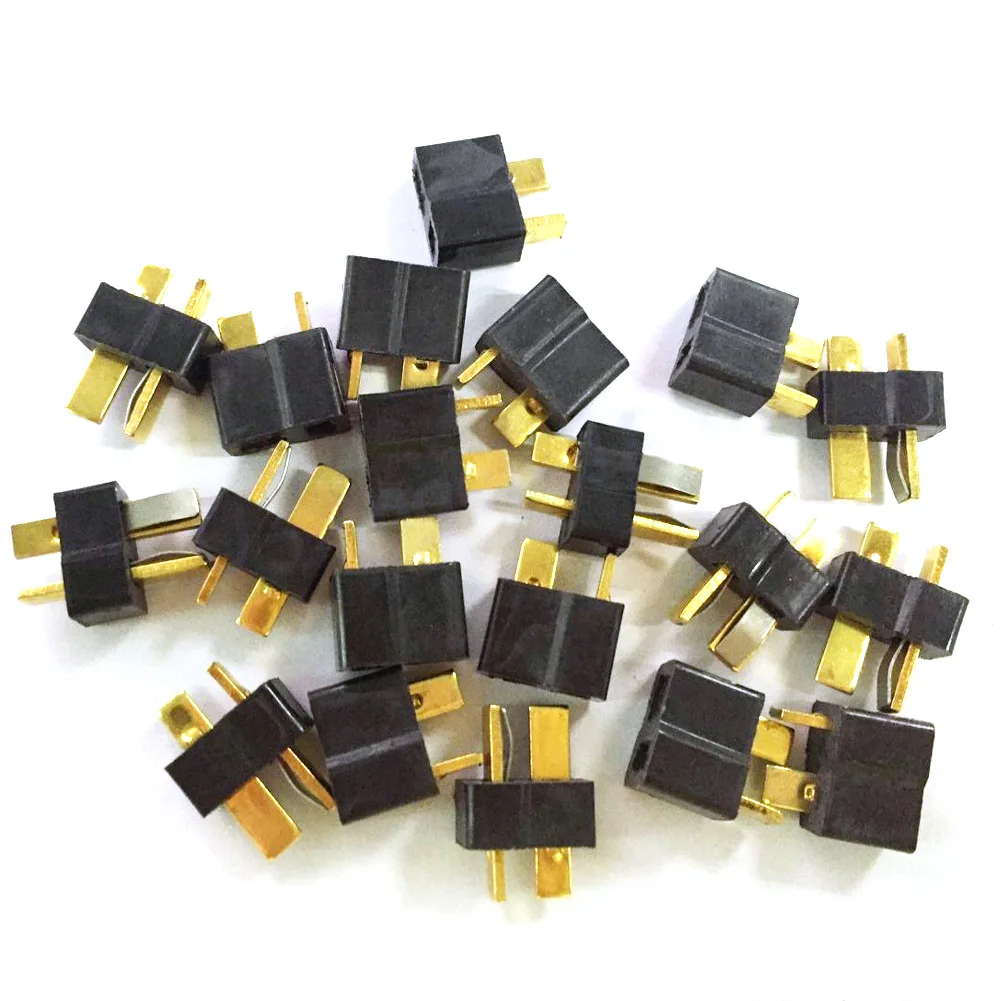 Connecteurs T-Plug Lipo 10/20/50/100/200 paires - Ultra Deans pour RC