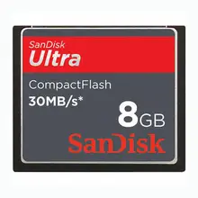 Cartão de memória compacto do flash 30 mb/s cf ultra compactflash do cartão 4gb 8gb de sandisk cf para a câmera nikon genuína