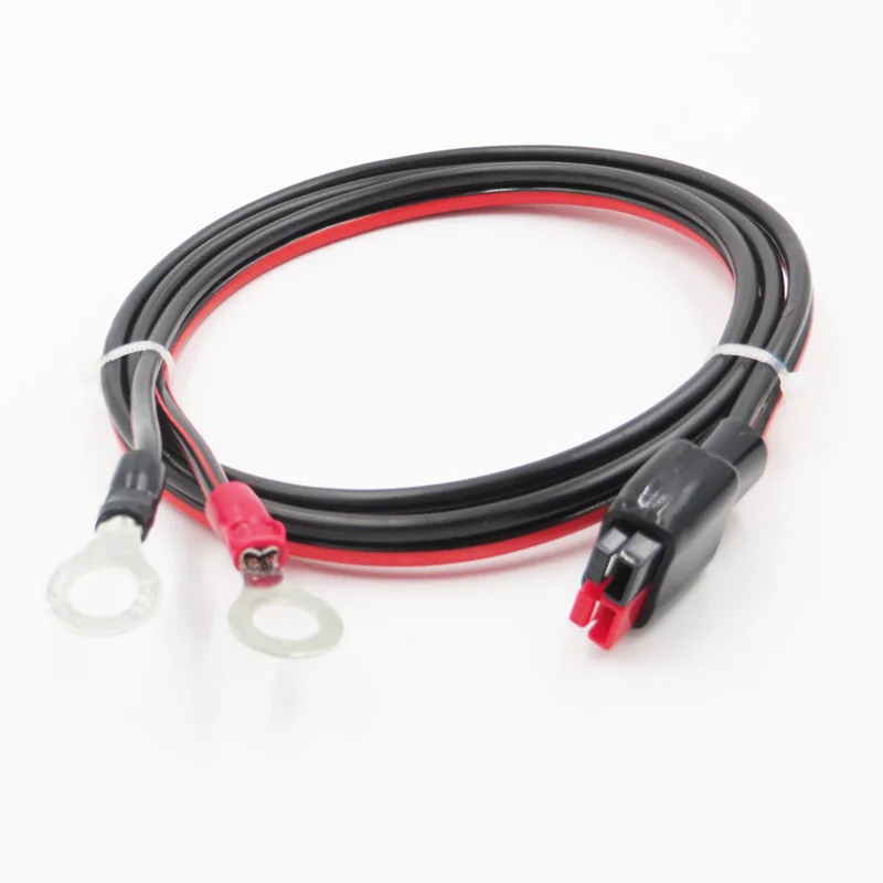 Anderson 30A 600V 2 5 квадратный Удлиненный кабель 0 3/1/2/m соединительный провод с болтом