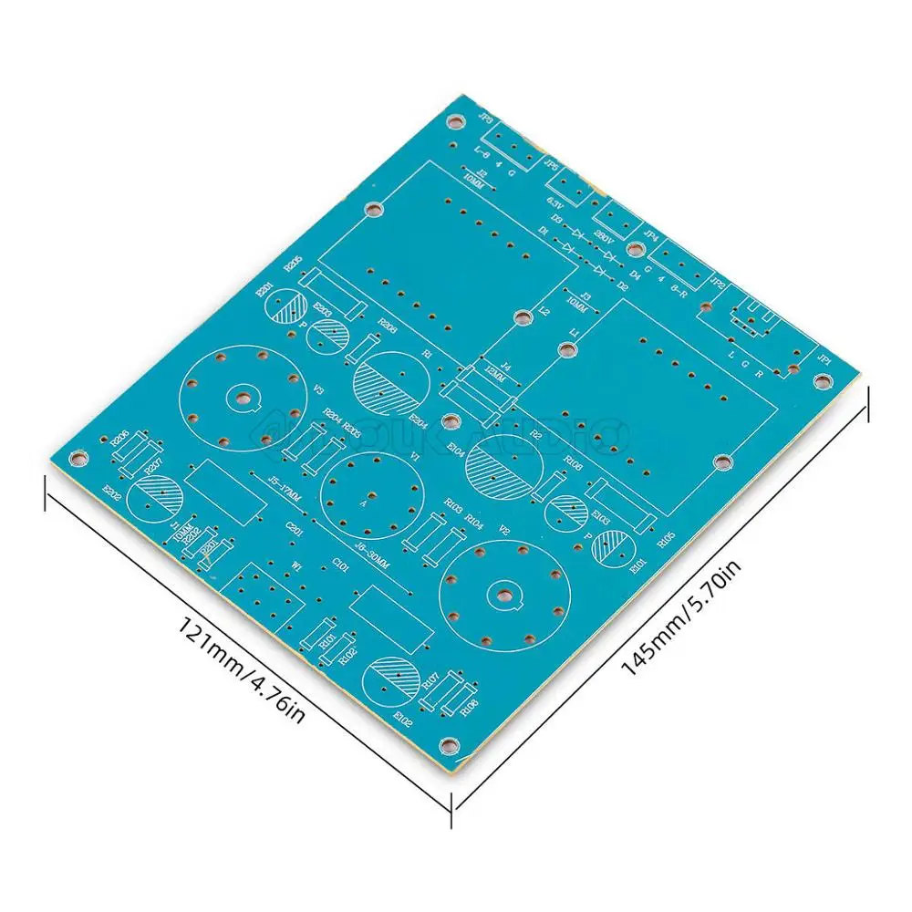 Douk Audio HiFi 6P13P вакуумный ламповый усилитель класса А односторонняя Плата усилителя